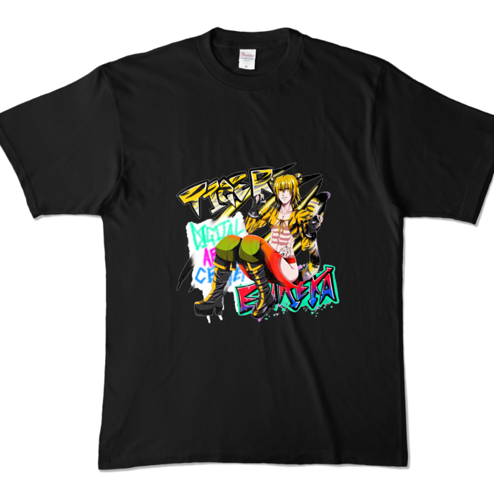 カラーTシャツ - XL - ブラック (濃色)