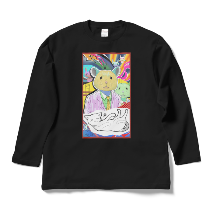 ロングスリーブTシャツ - L - ブラック