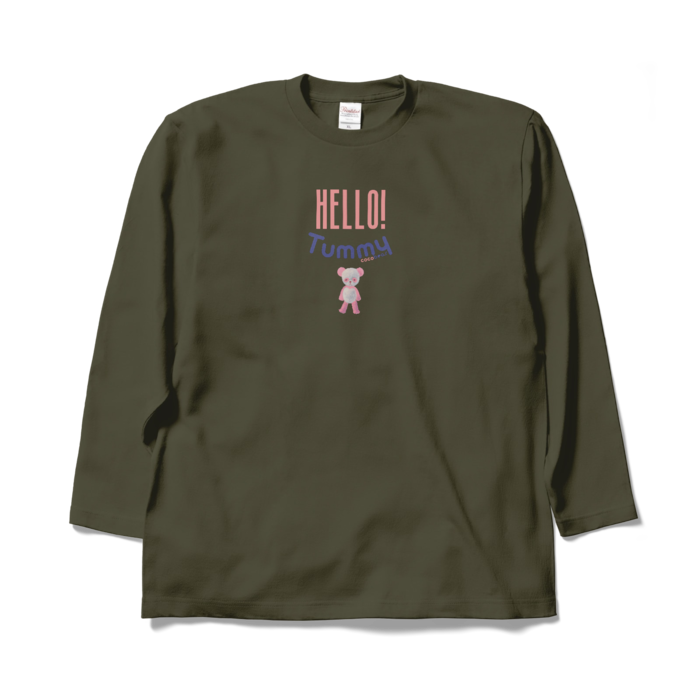  - XL - アーミーグリーン（ピンク）