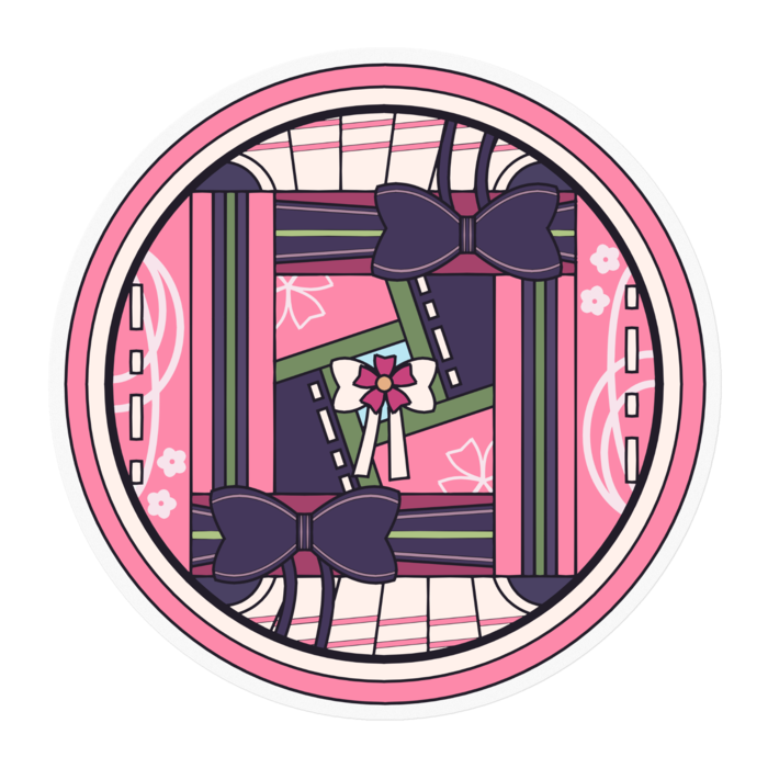 ステッカー - 100 x 100 (mm)