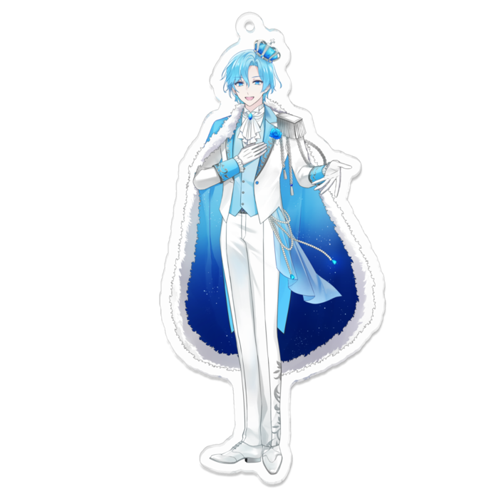 アクリルキーホルダー（コーティング） - 100 x 100 (mm)