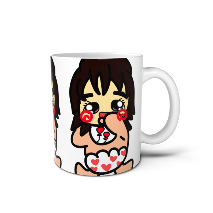 マグカップ - 直径 8 cm / 高さ 9.5 cm