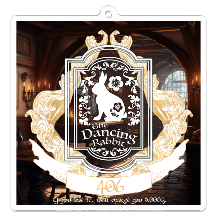 アクリルキーホルダー - 70 x 70 (mm)