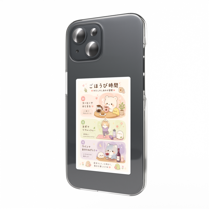 スマホステッカー - W55 × H91mm 以内