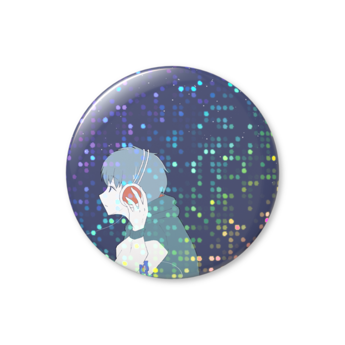 ホログラム缶バッジ - 25mm