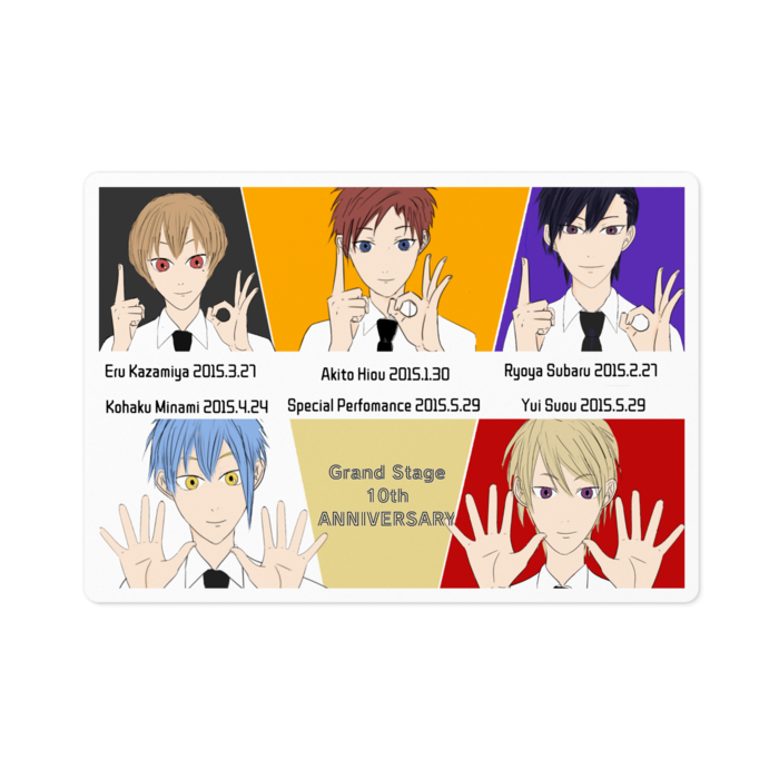 ステッカー - 100 x 100 (mm)