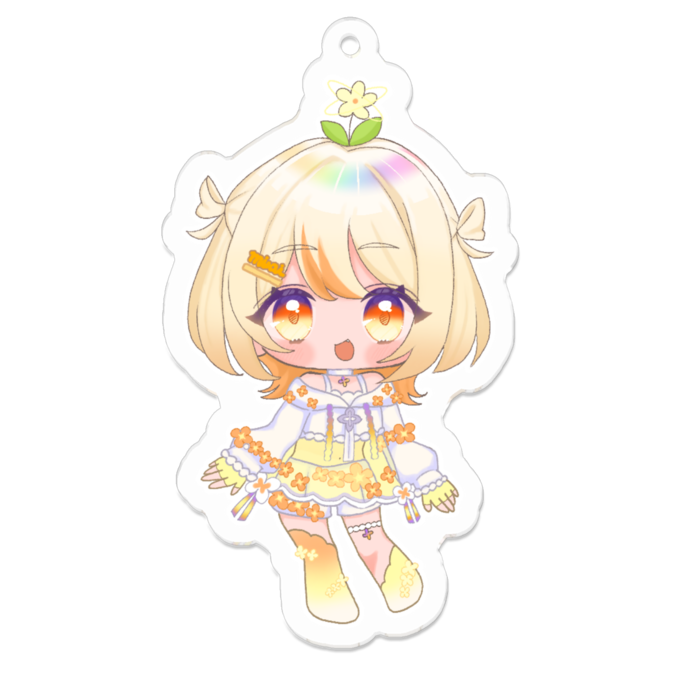 アクリルキーホルダー - 70 x 70 (mm)