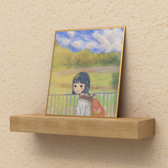 色紙 - ミニ（H135 × W120mm）