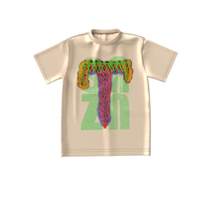 ビッグシルエットTシャツ - S - 正面