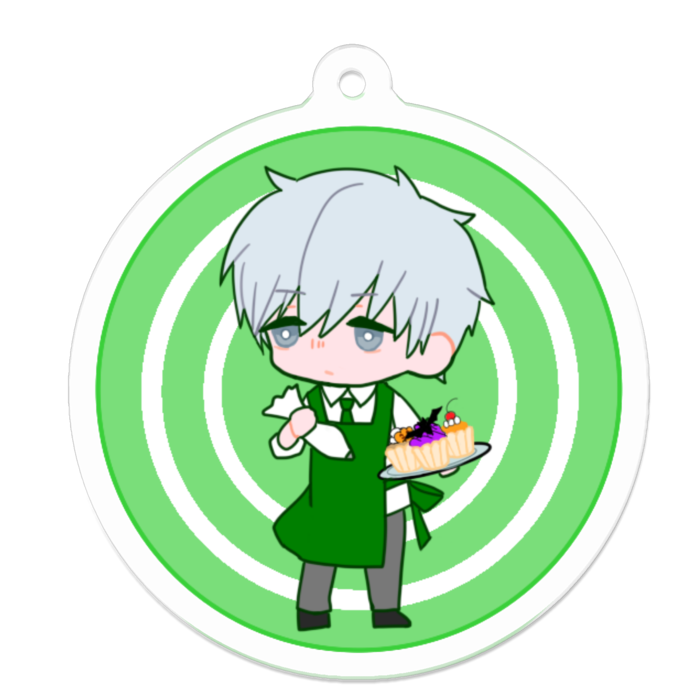 アクリルキーホルダー - 50 x 50 (mm)