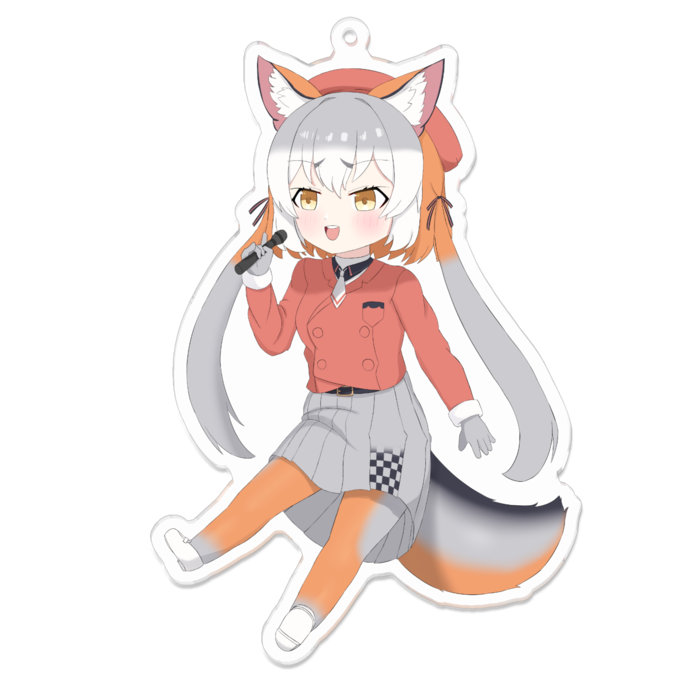 アクリルキーホルダー - 100 x 100 (mm)