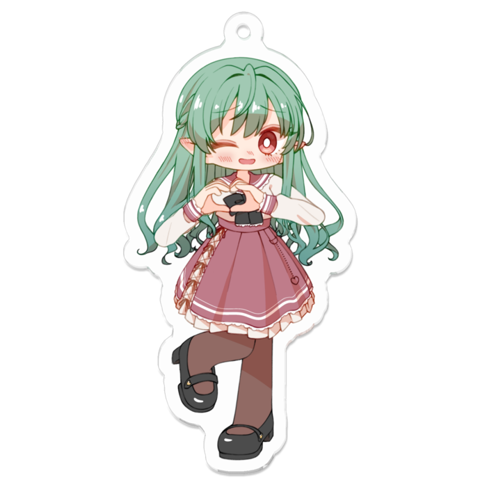 アクリルキーホルダー - 70 x 70 (mm)