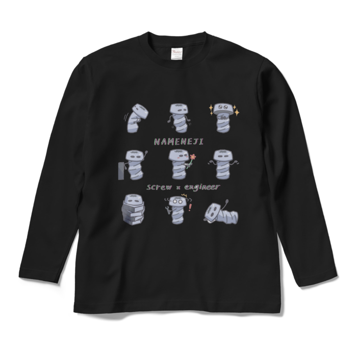 ロングスリーブTシャツ - M - ブラック