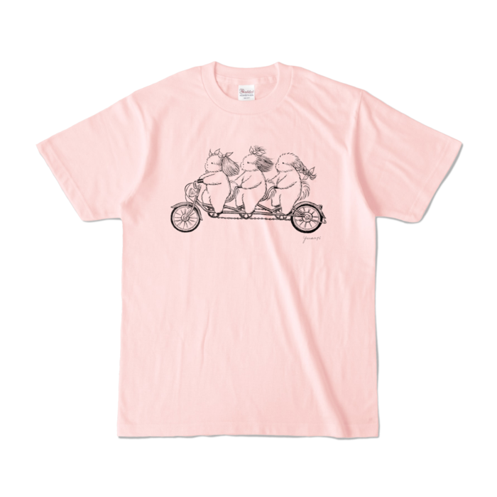 カラーTシャツ - S - ライトピンク (淡色)/T-Shirt light pinku(S)