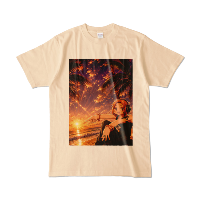 カラーTシャツ - L - ナチュラル (淡色)