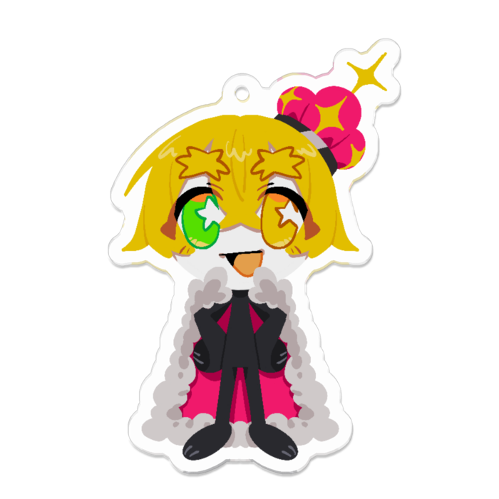 アクリルキーホルダー - 70 x 70 (mm)