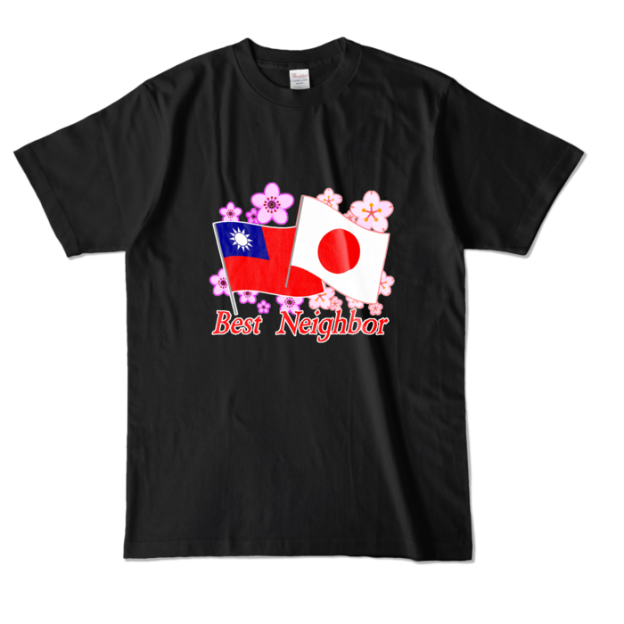 カラーTシャツ - L - ブラック (濃色)