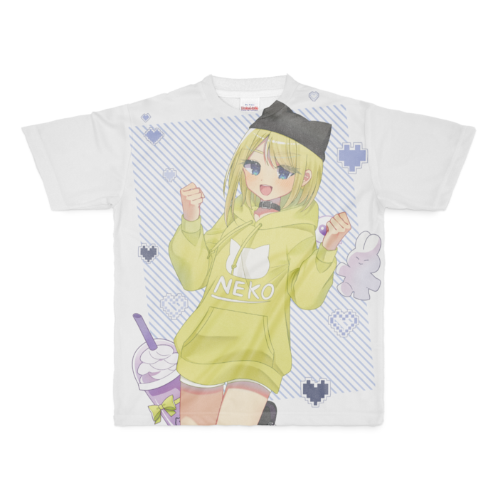 フルグラフィックTシャツ - M - 両面印刷