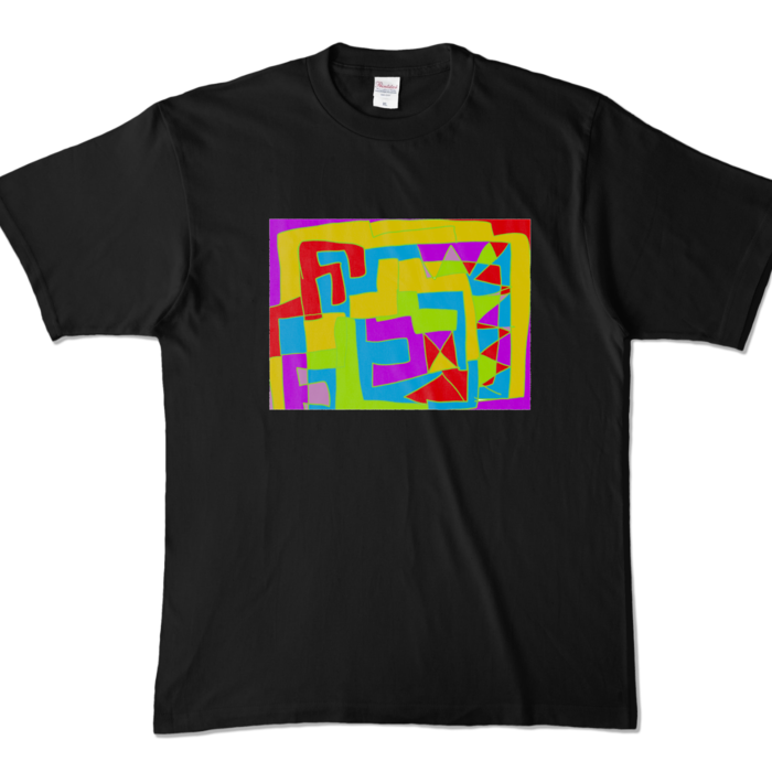 カラーTシャツ - XL - ブラック (濃色)
