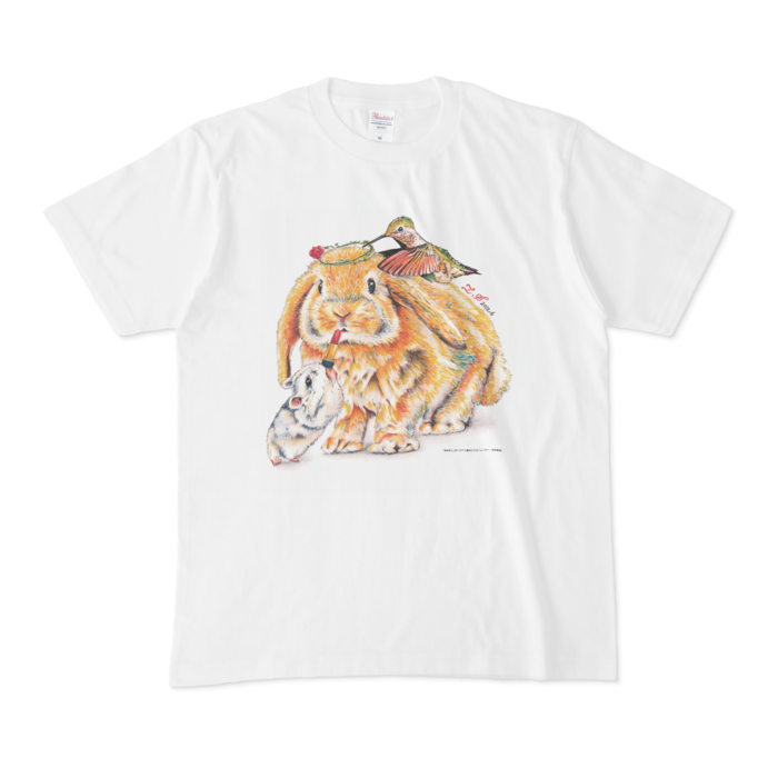 Tシャツ - M - 正面 - 白