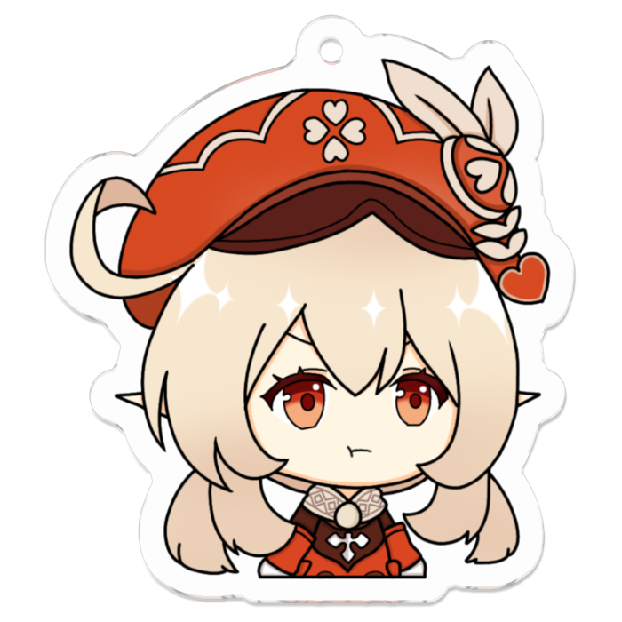 アクリルキーホルダー（コーティング） - 50 x 50 (mm)