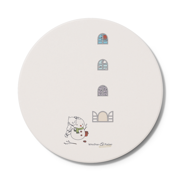 snowy コースター - 円形