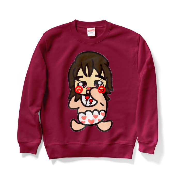 スウェット - M - バーガンディ