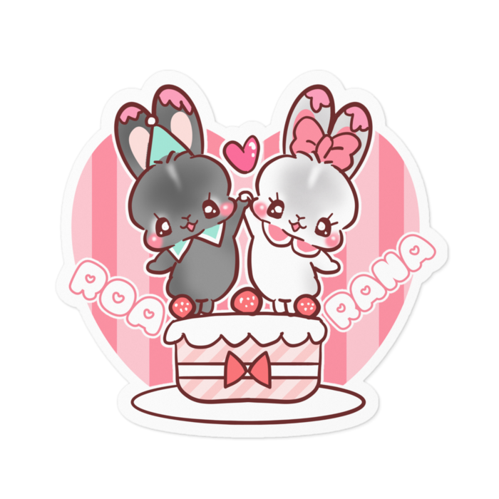 ステッカー - 100 x 100 (mm)