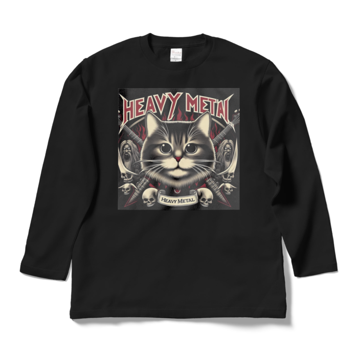 ロングスリーブTシャツ - L - ブラック