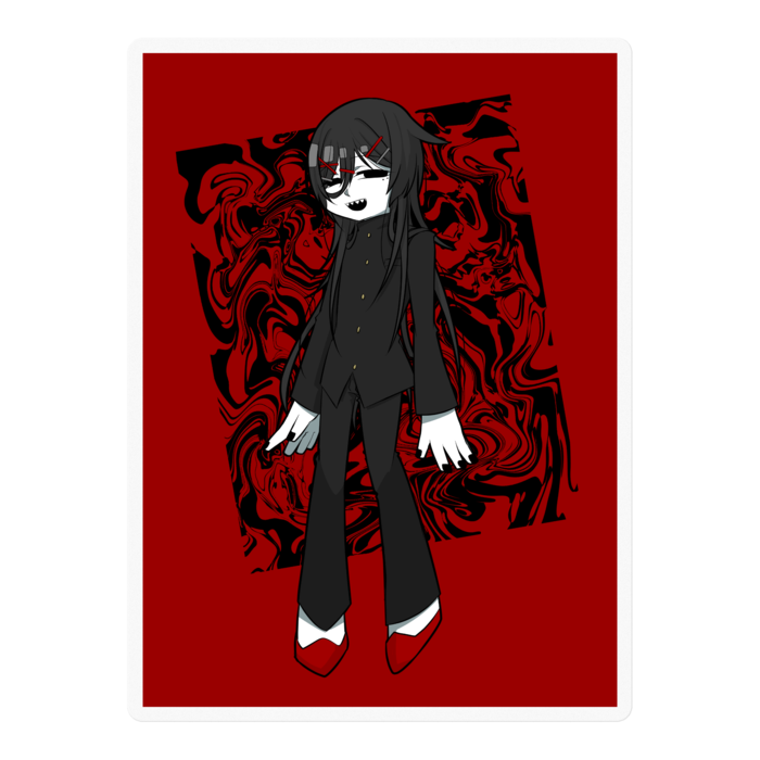 ステッカー - 100 x 100 (mm)