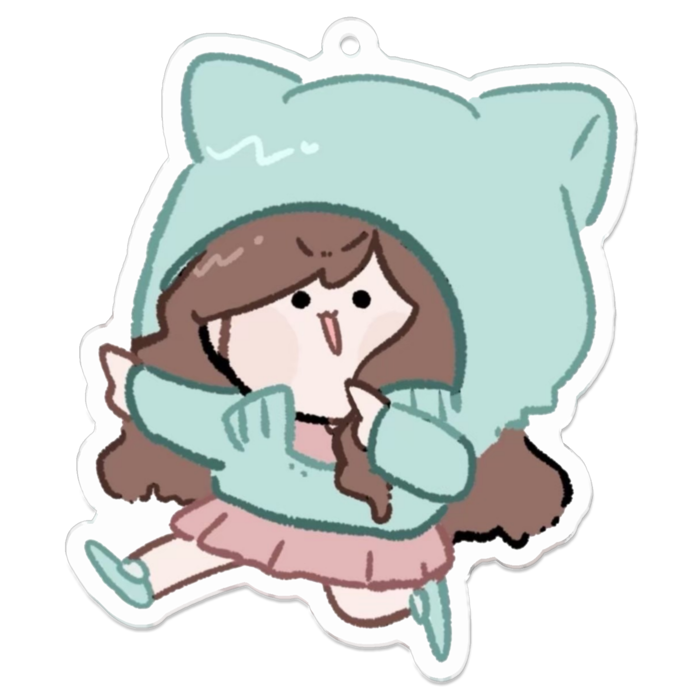 アクリルキーホルダー - 70 x 70 (mm)