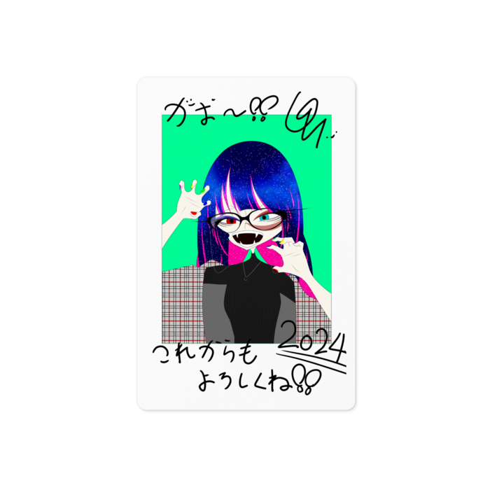 ステッカー - 100 x 100 (mm)