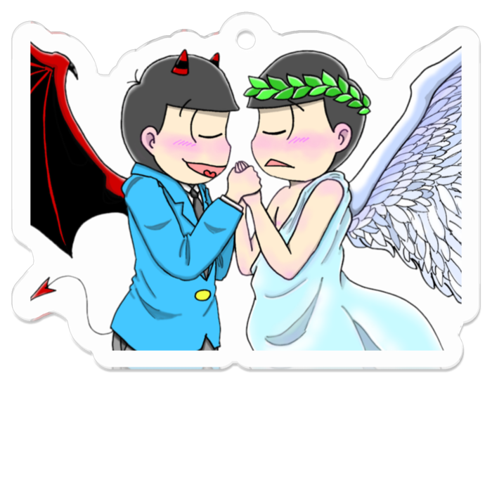 アクリルキーホルダー - 50 x 50 (mm)