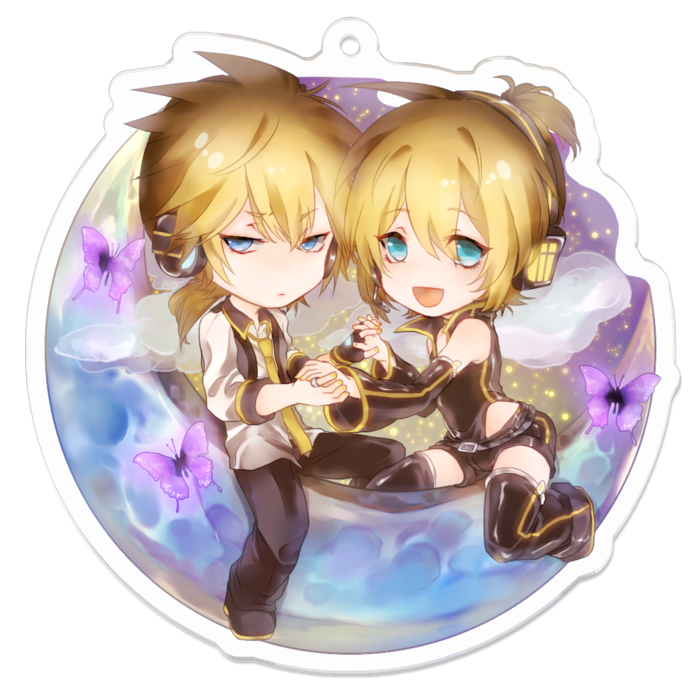 アクリルキーホルダー - 70 x 70 (mm)