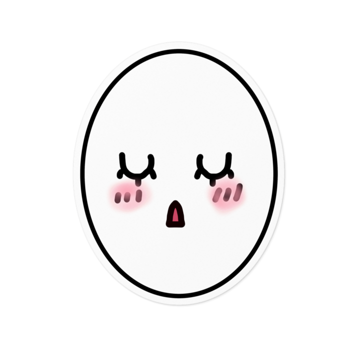 ステッカー - 100 x 100 (mm)