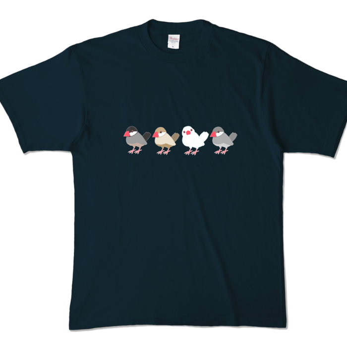 カラーTシャツ - XL - ネイビー (濃色)