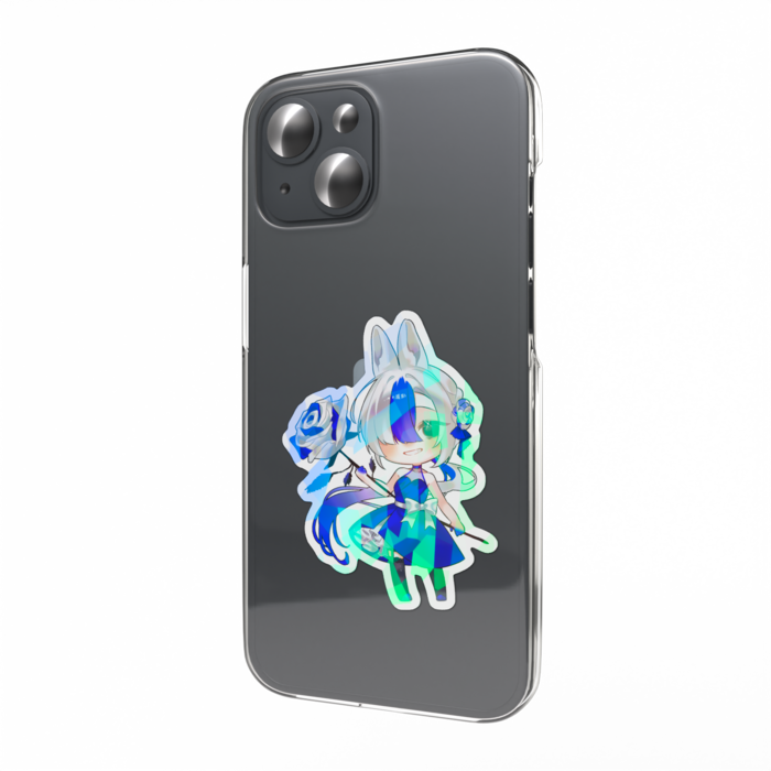 ホログラムスマホステッカー - 縦