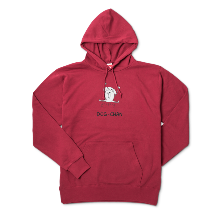 パーカー - XL - バーガンディ