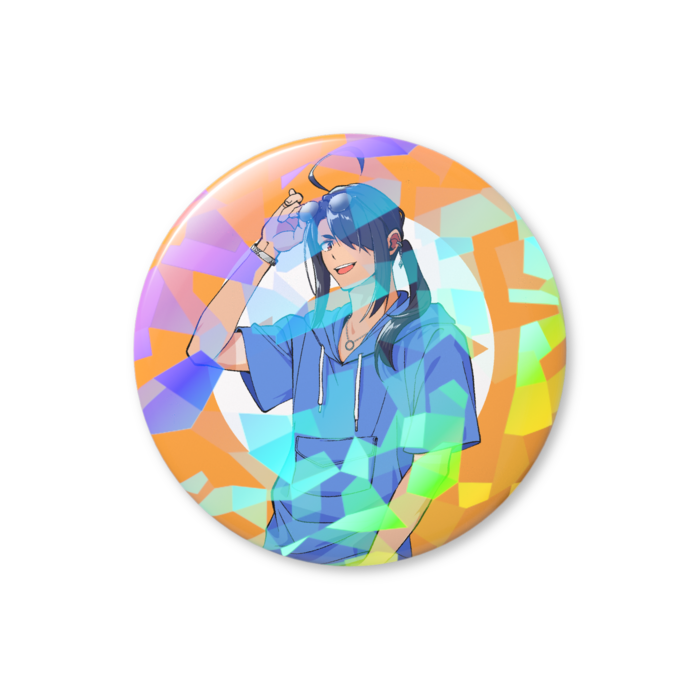 ホログラム缶バッジ - 56mm