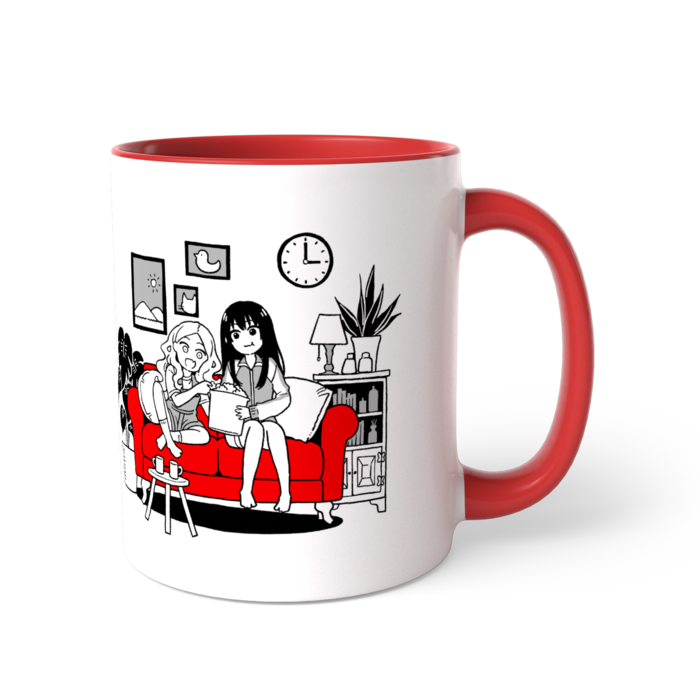 ツートンカラーマグカップ - 直径 8.2cm / 高さ 9.5cm