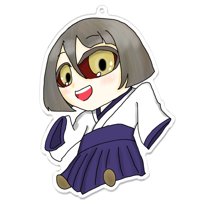 アクリルキーホルダー - 100 x 100 (mm)