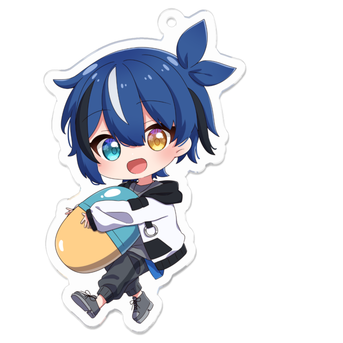 アクリルキーホルダー(コーティング) - 70 x 70 (mm)