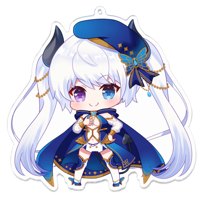 アクリルキーホルダー - 100 x 100 (mm)