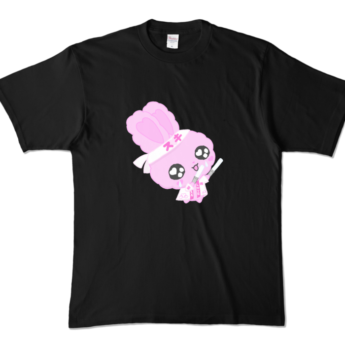 カラーTシャツ - XL - ブラック (濃色)