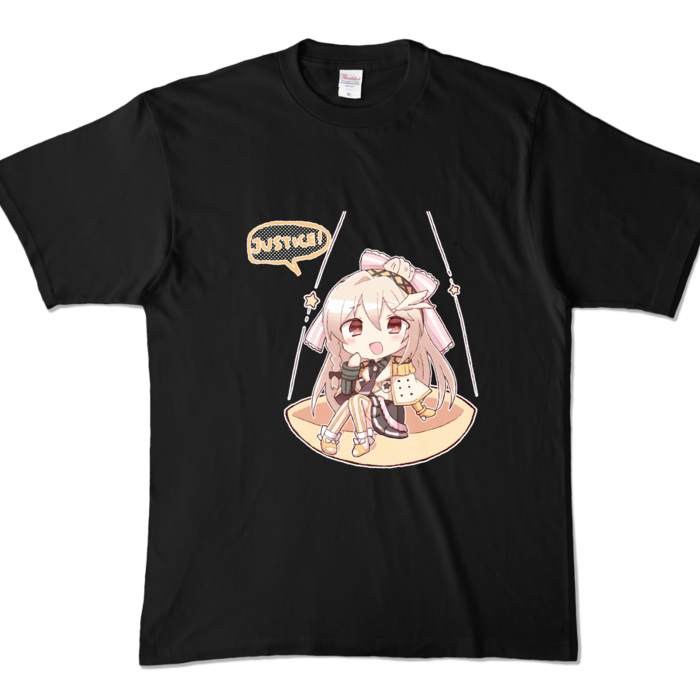 カラーTシャツ - XL - ブラック (濃色)