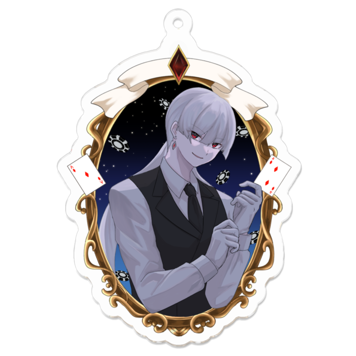 アクリルキーホルダー - 70 x 70 (mm)