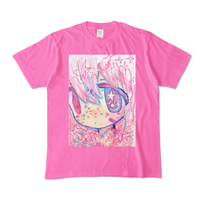 カラーTシャツ - M - ピンク (濃色)