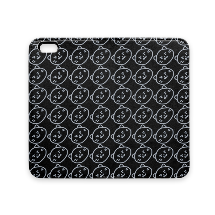 手帳型iPhoneケース(ベルトなし) - iPhone 6 / 6s - ストラップ穴 なし