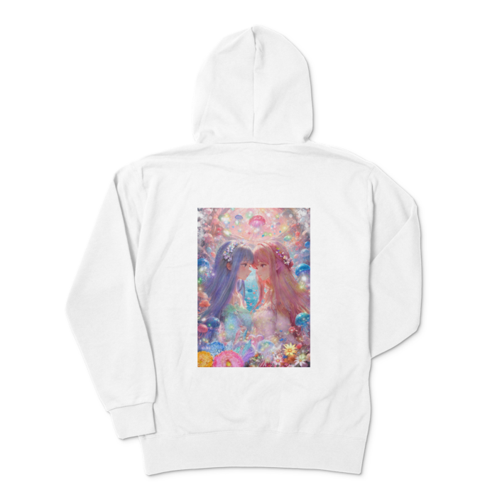 ジップパーカー - XL - ホワイト