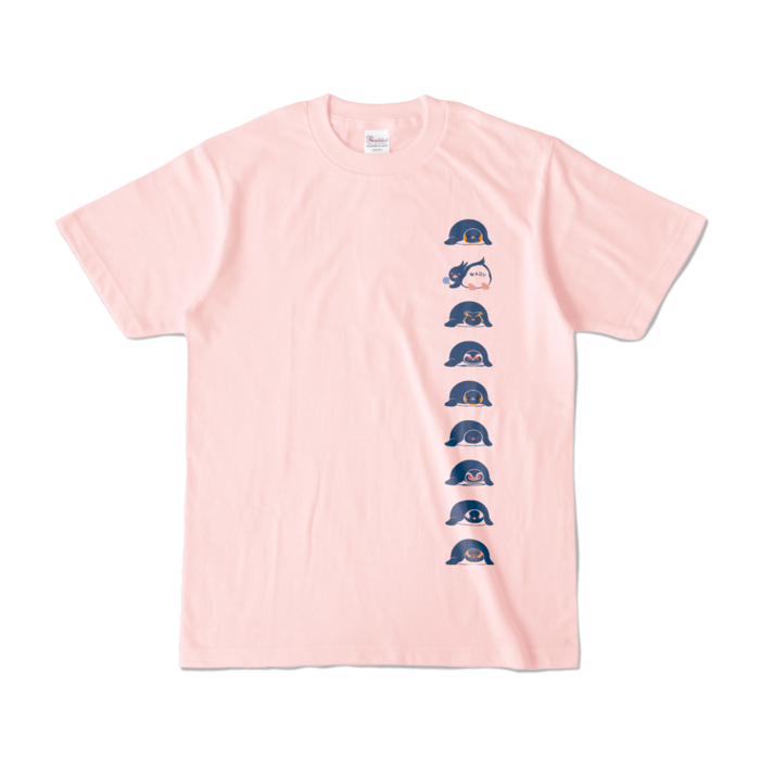 カラーTシャツ - S - ライトピンク (淡色)
